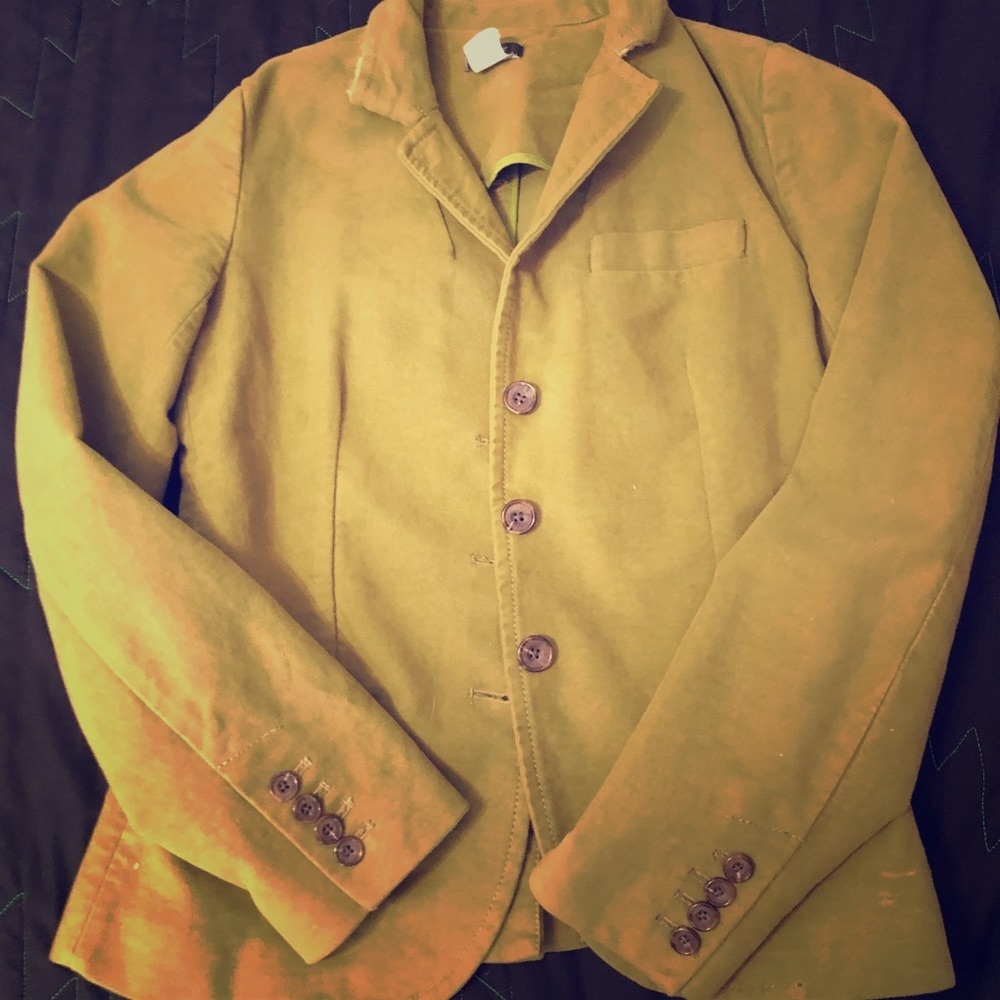 J.Crew Brushed Cotton Blazer